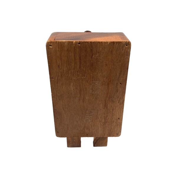 Vintage Nutcracker Duck / Goose Head Wooden Nutcracker Box / Napkin Holder - Picture 9 of 13